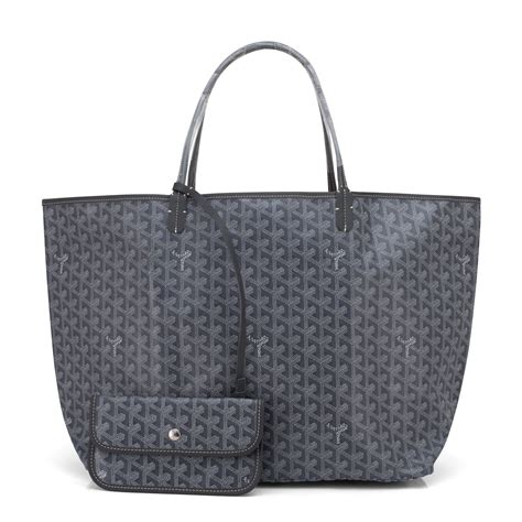 goyard st louis gm grey|goyard gm tote price.